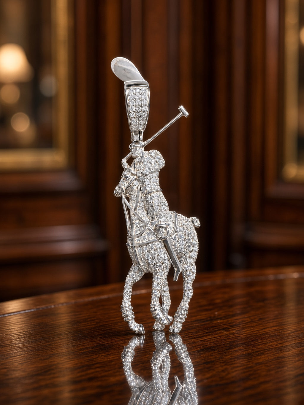 Polo Player Pendant