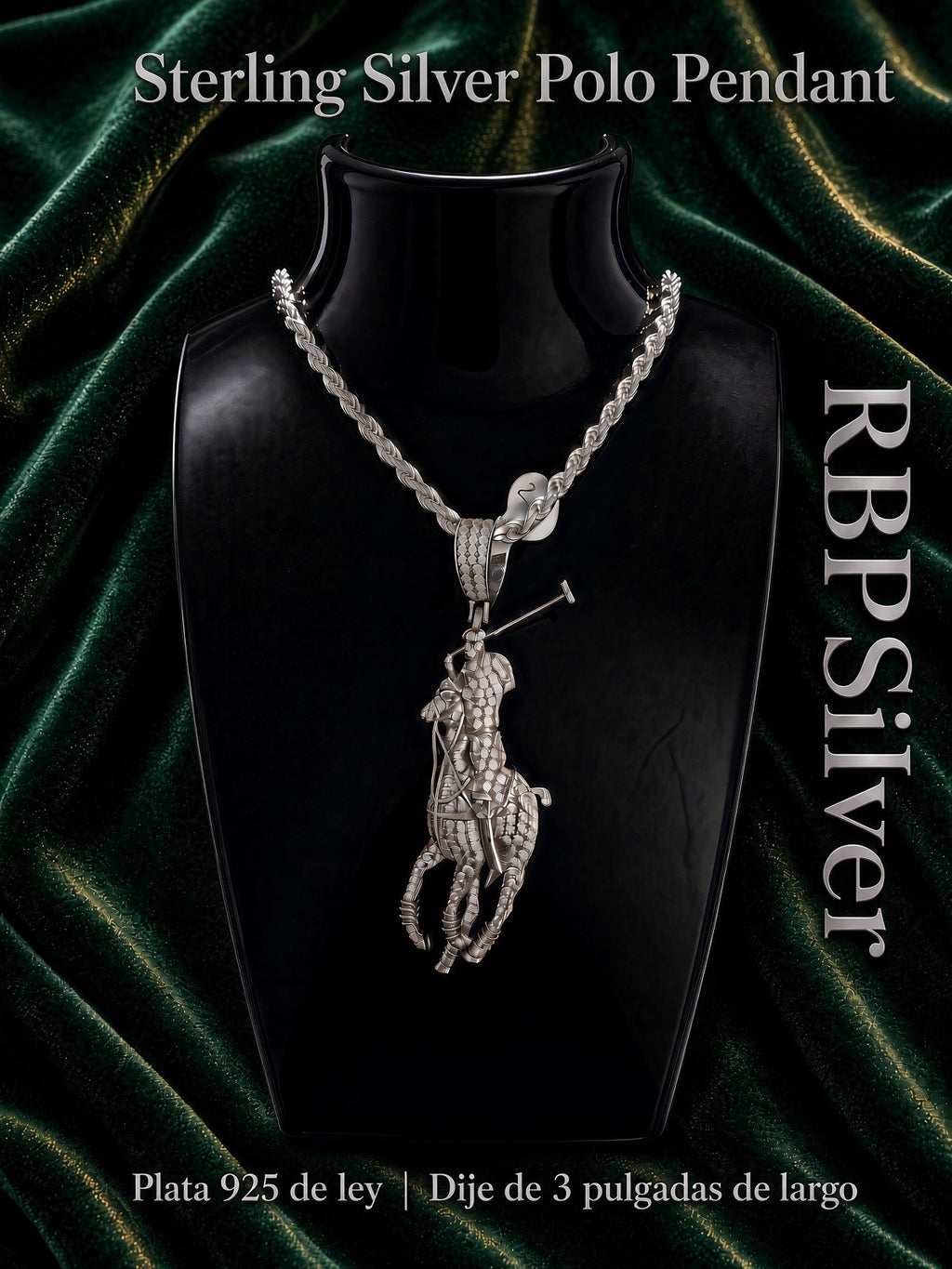 Polo Player Pendant