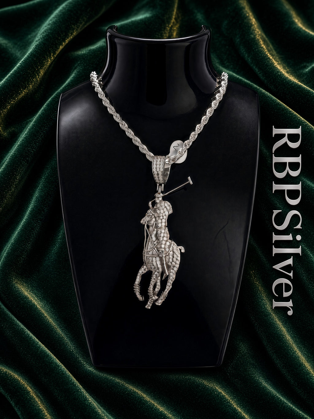 Polo Player Pendant