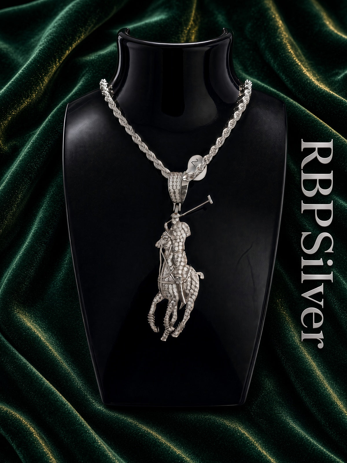 Polo Player Pendant