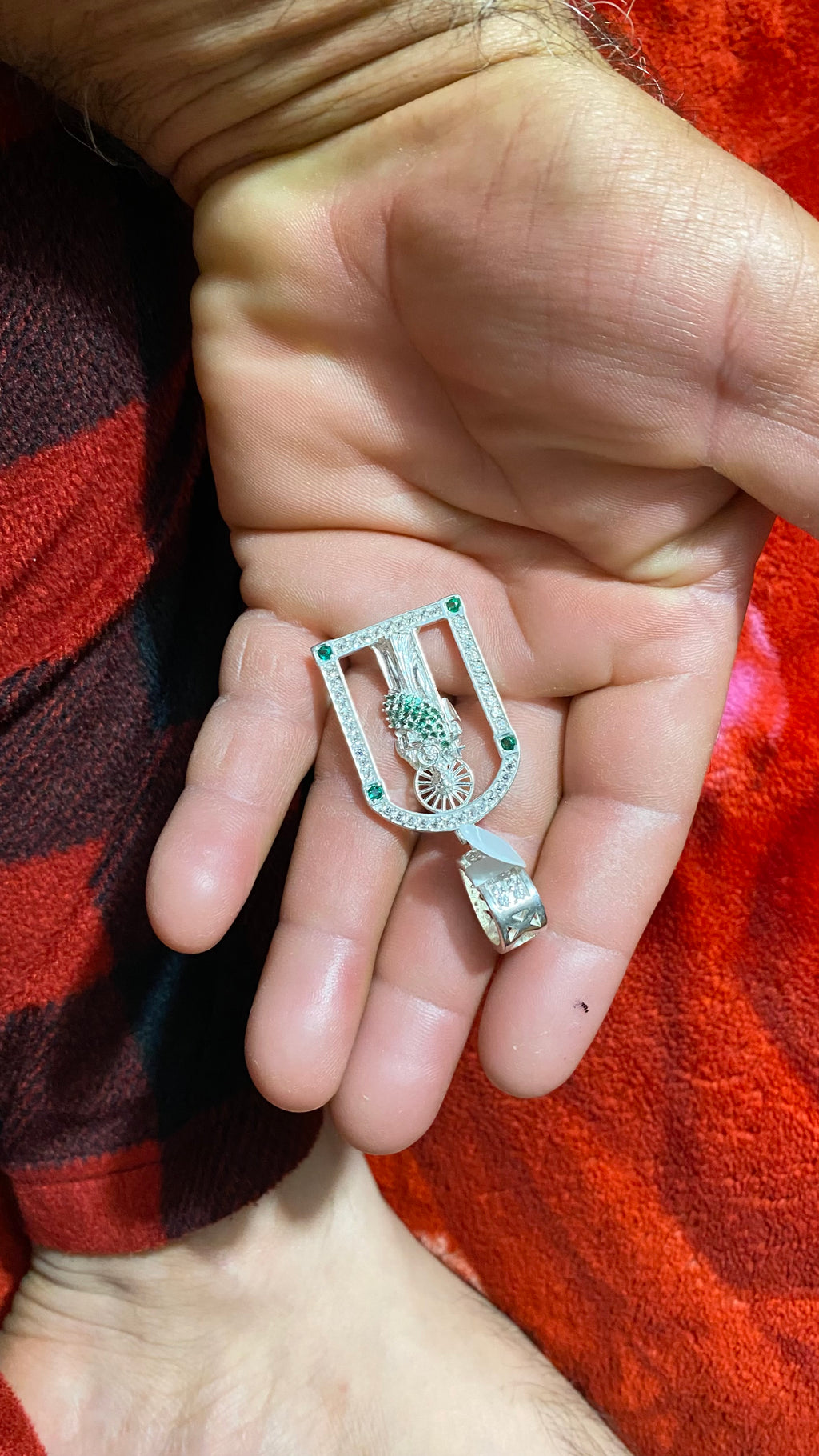 Dije de San Judas Tadeo en Plata 925 Italiana – Edición Especial con Circonias