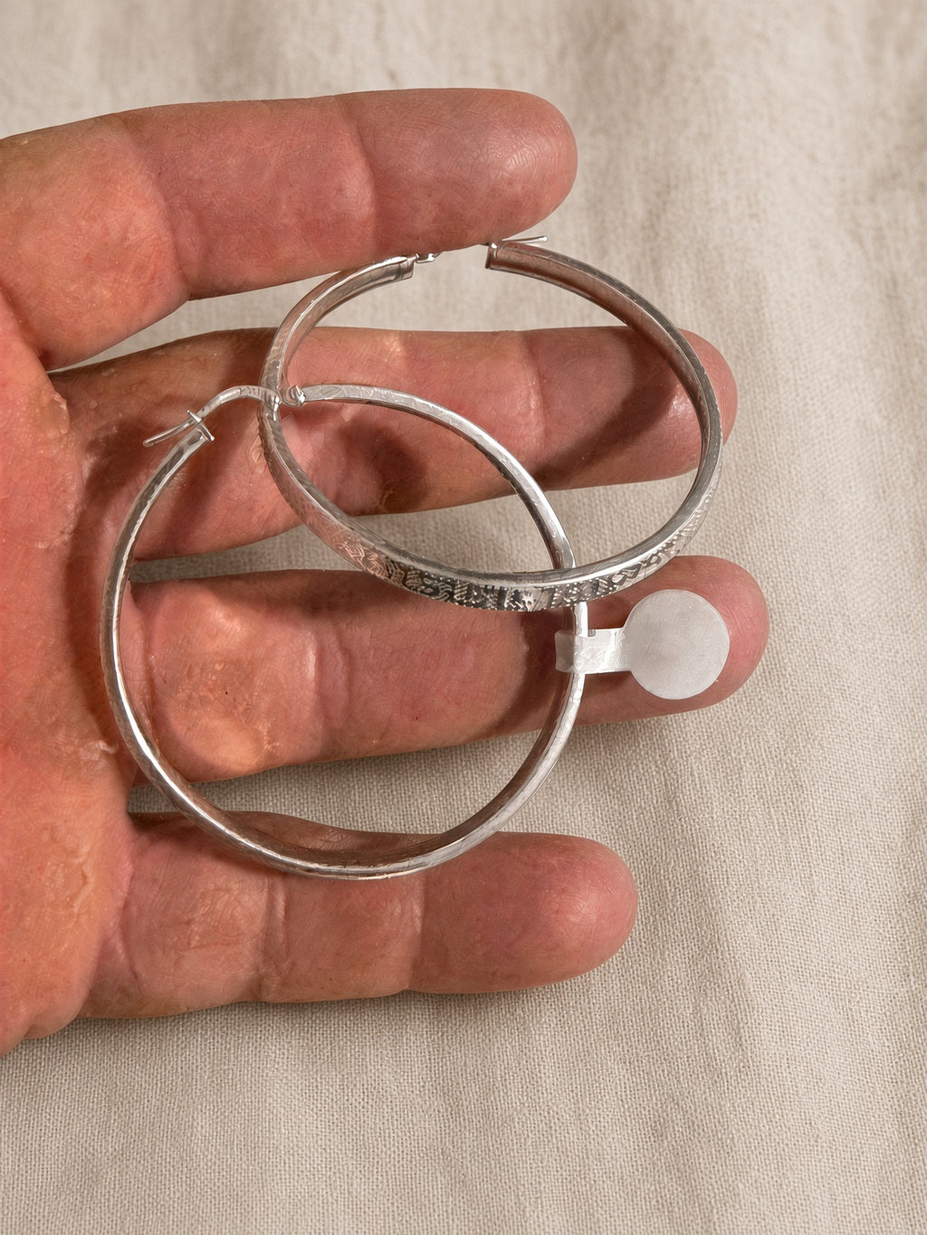 Arracadas de plata 925 Elegancia clásica