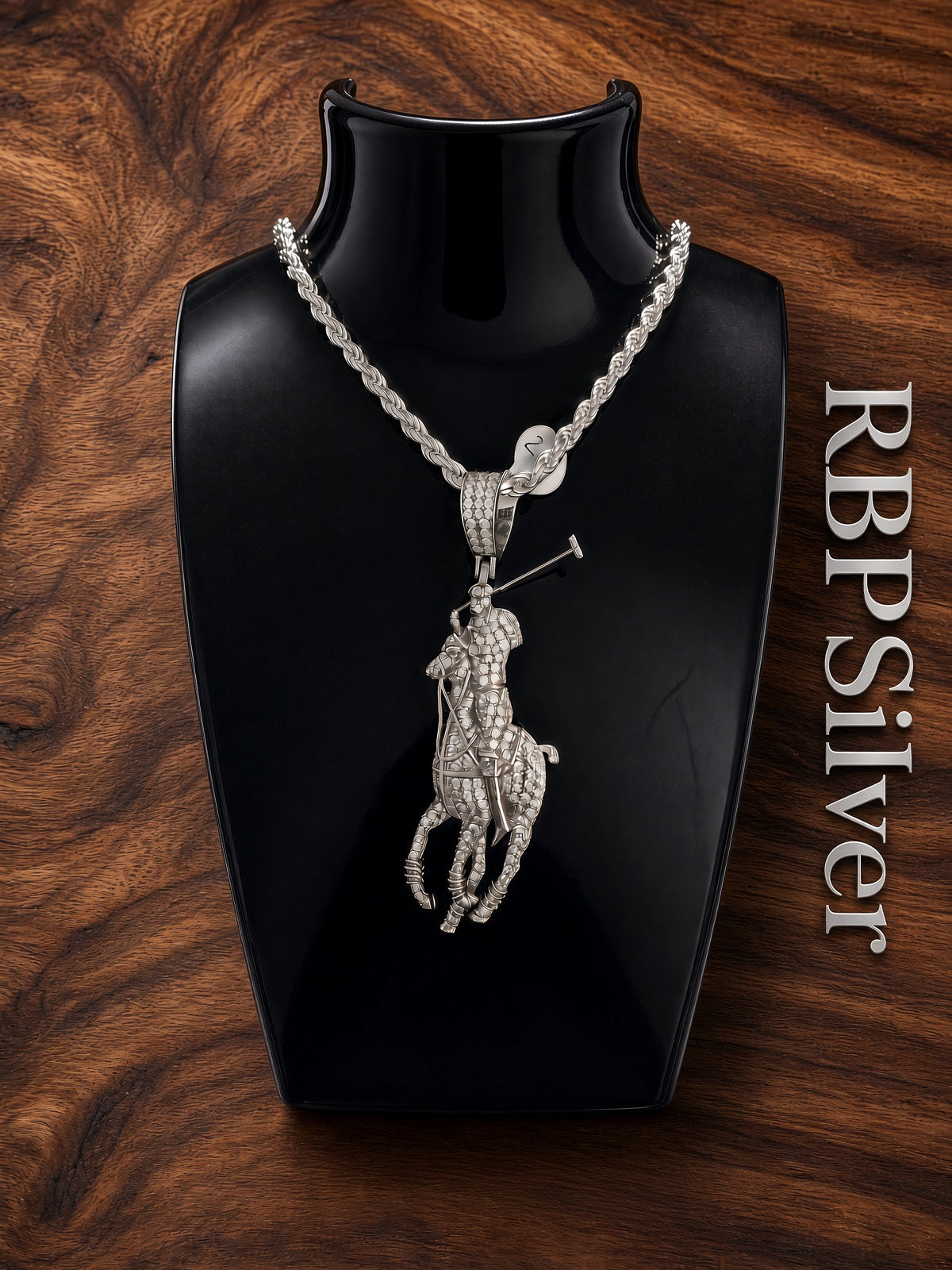Polo Player Pendant