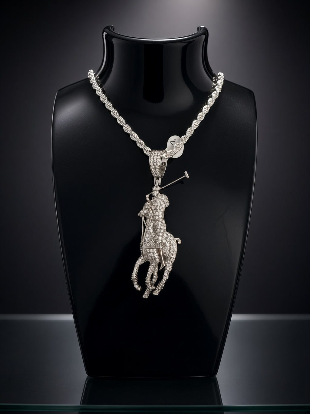 Polo Player Pendant