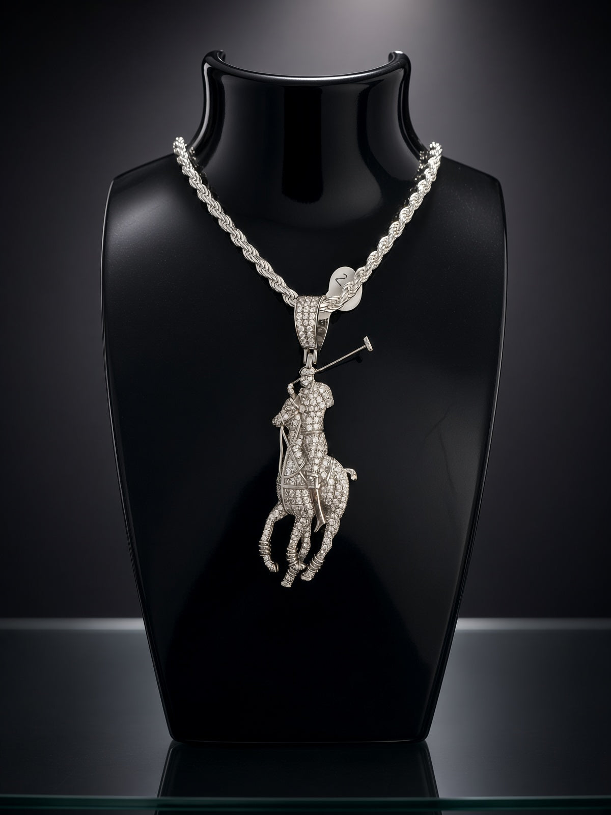 Polo Player Pendant