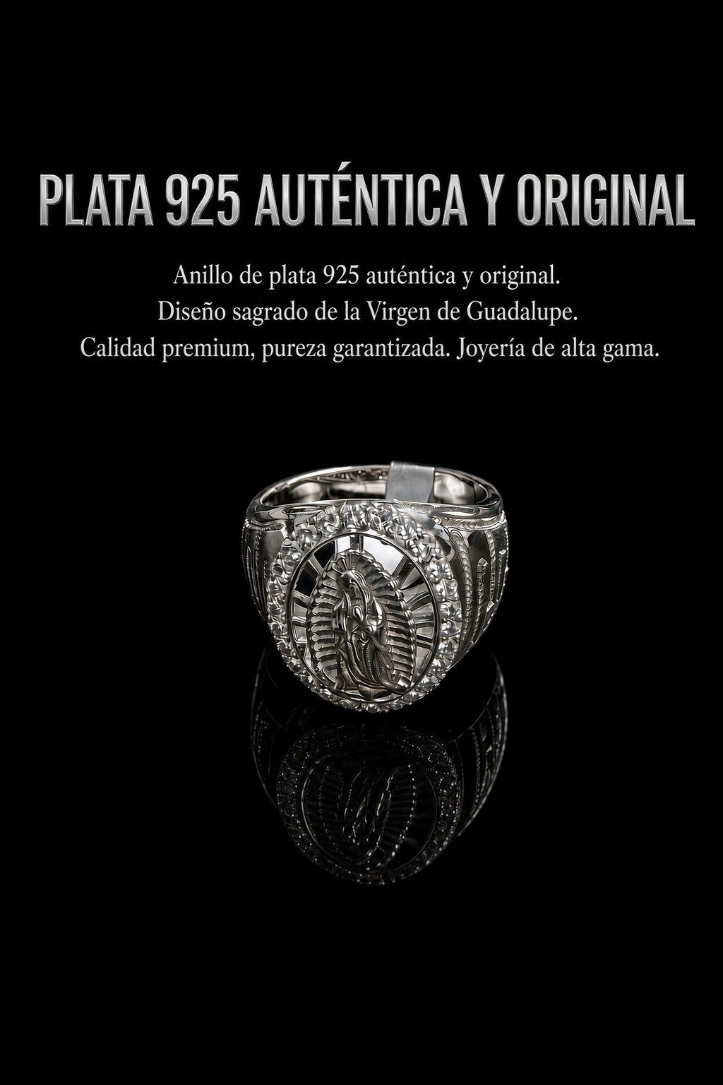 Anillo de PLATA 925 Size 12 AUTÉNTICA Y ORIGINAL