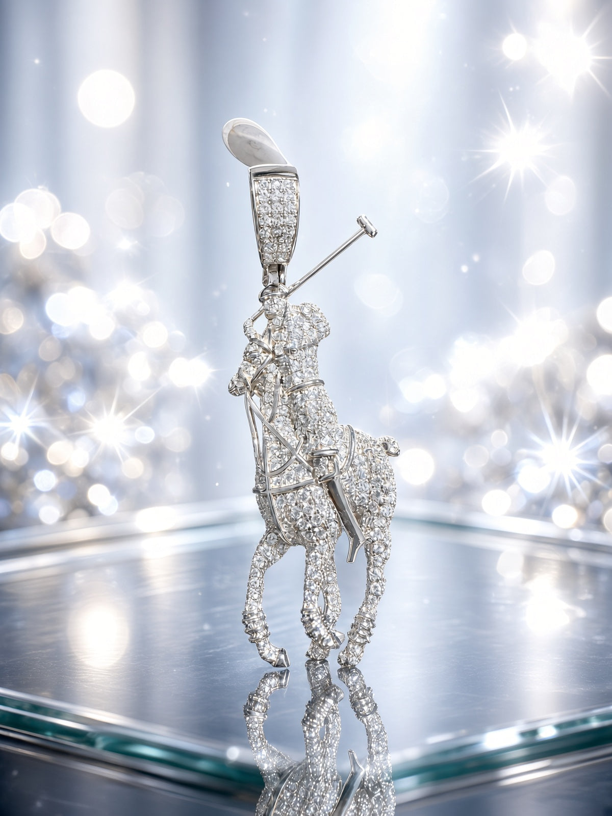 Polo Player Pendant