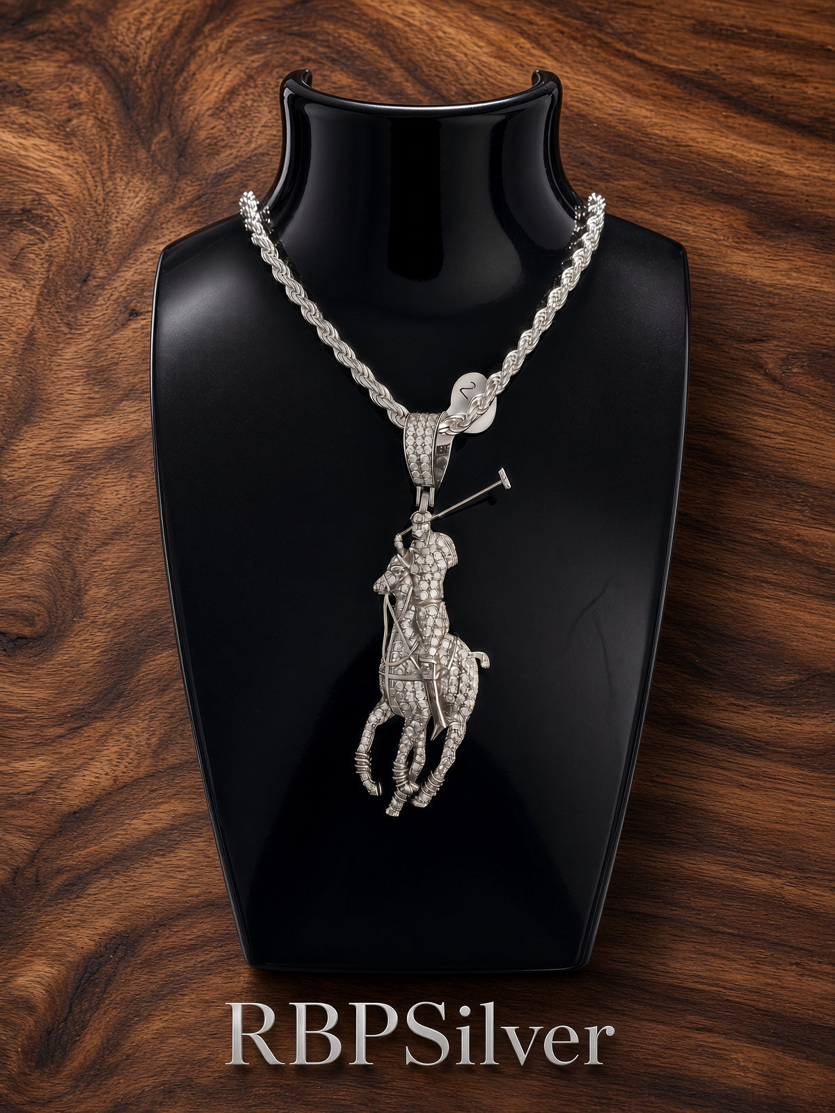 Polo Player Pendant
